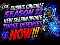 COSMIC CRUCIBLE - NEW SEASON NEW RULES - #msf #MARVELSTRIKEFORCE
