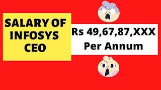 Salary of ceo in india | google microsoft tcs infosys