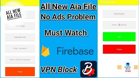 New Aia File TK Cash Green Aia File ..VPN Block System ✨Block2Code Aia File .No Ads Problem