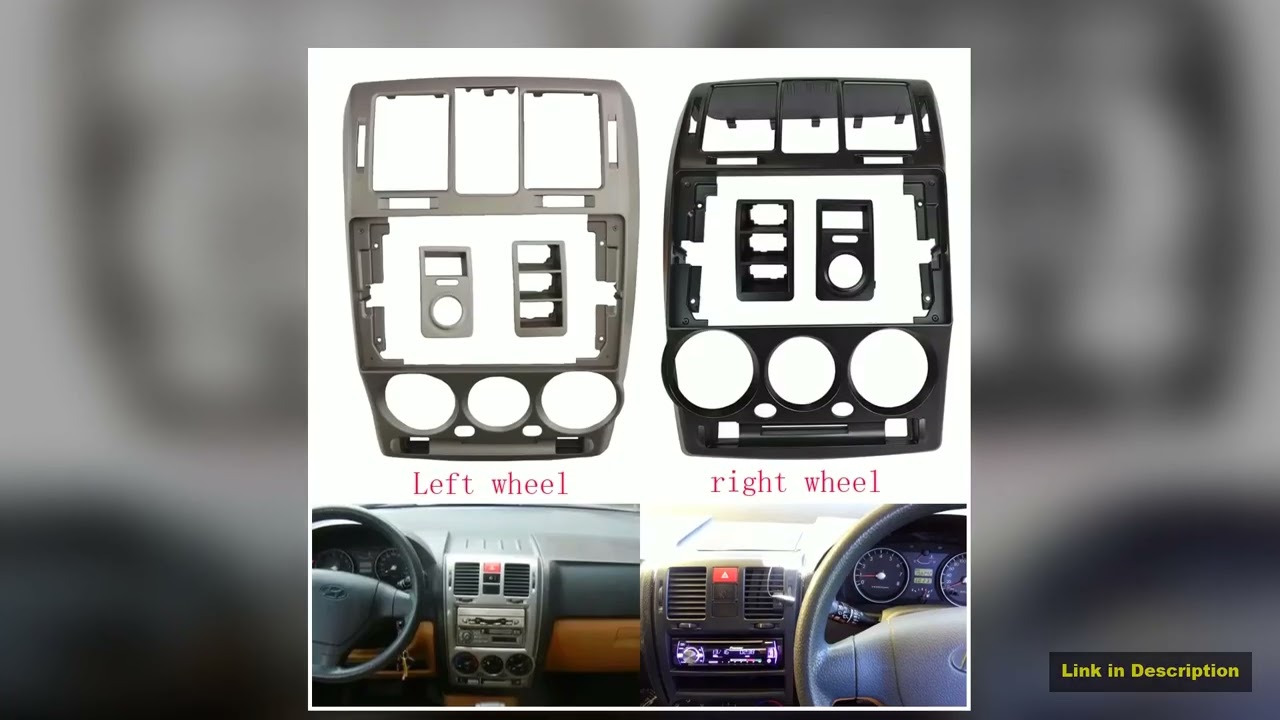 9 INCH 2 Din Car Audio Frame GPS Navigation Fascia Panel Car DVD Plastic Frame Fascia For 20022011