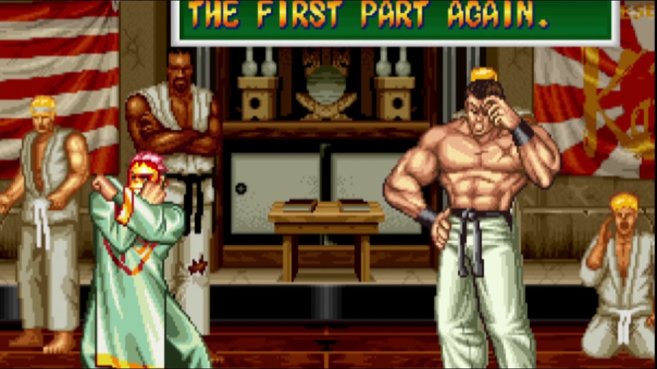 Art of Fighting 2 - Lee vs Takuma (Arcade Intro)