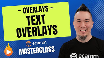 How To Add Text Overlays in Ecamm Live
