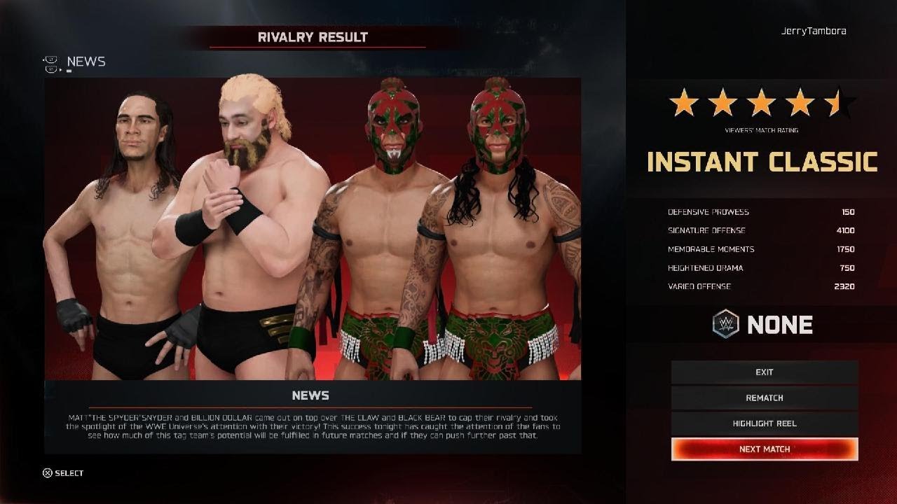MXW Rumble- Tornado Tag Team titles Match