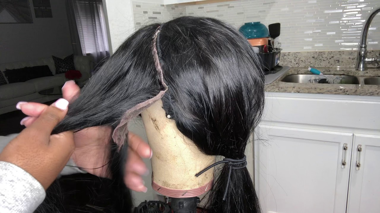 REPLACING FRONTAL ON CUSTOM WIG