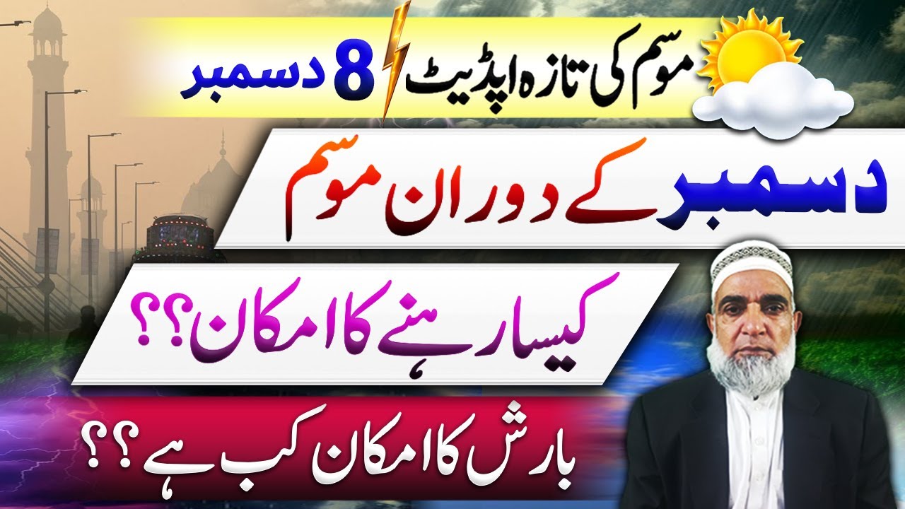 Weather Forecast for December 2025 || Crop Reformer - YouTube