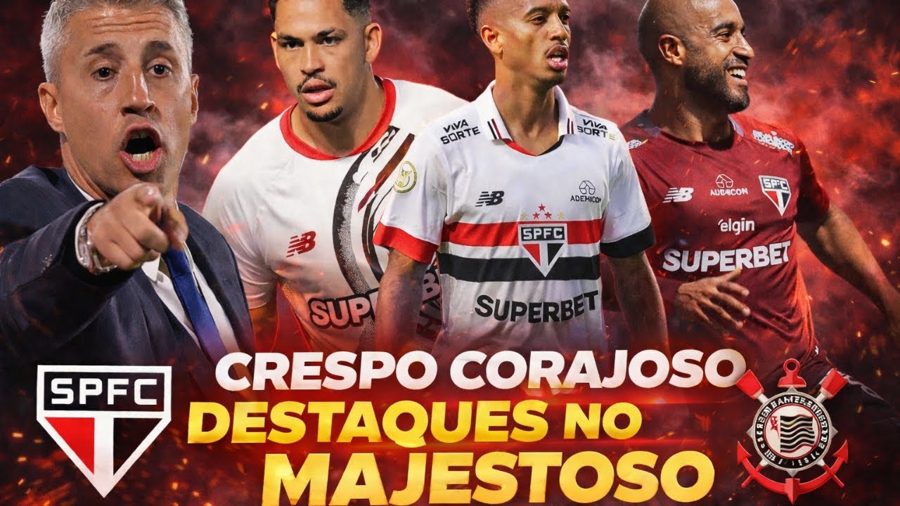 PRÉ JOGO /  MASTESTOSO / SPFC X CORINTHIANS / ESCALAÇÃO /   NOVIDADES / REFORÇOS / E  MAIS DENÚNCIAS