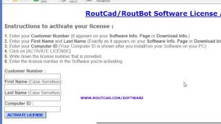 software activation via web browser