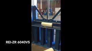 REI-ZR 6040VS Roll Shear/Reel Splitter
