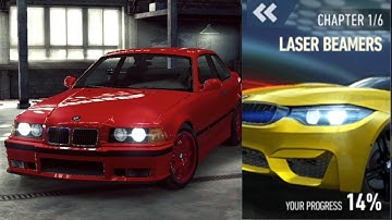 Need For Speed No Limits : Car Series [Laser Beamers ] Gameplay With BMW M3 Coupe