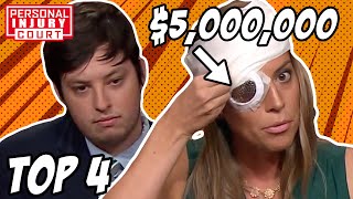 Top 4 Most Expensive Injuries (Up To $5 Million)! | Personal Injury Court