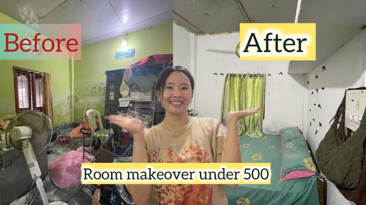 Room transformation vlog/ Arunachal Pradesh 