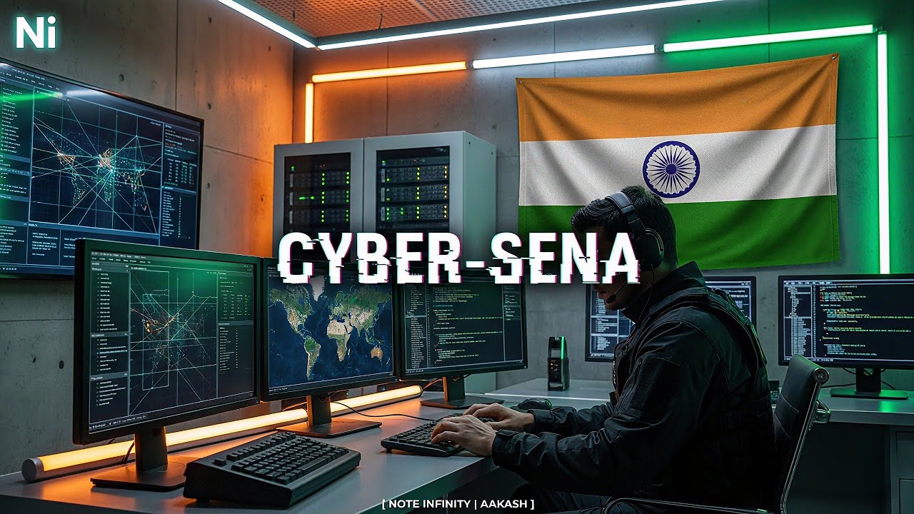 CYBER-SENA 💻 | Official Tech Rap 🤖 | Future Warfare 2050 | NOTE INFINITY