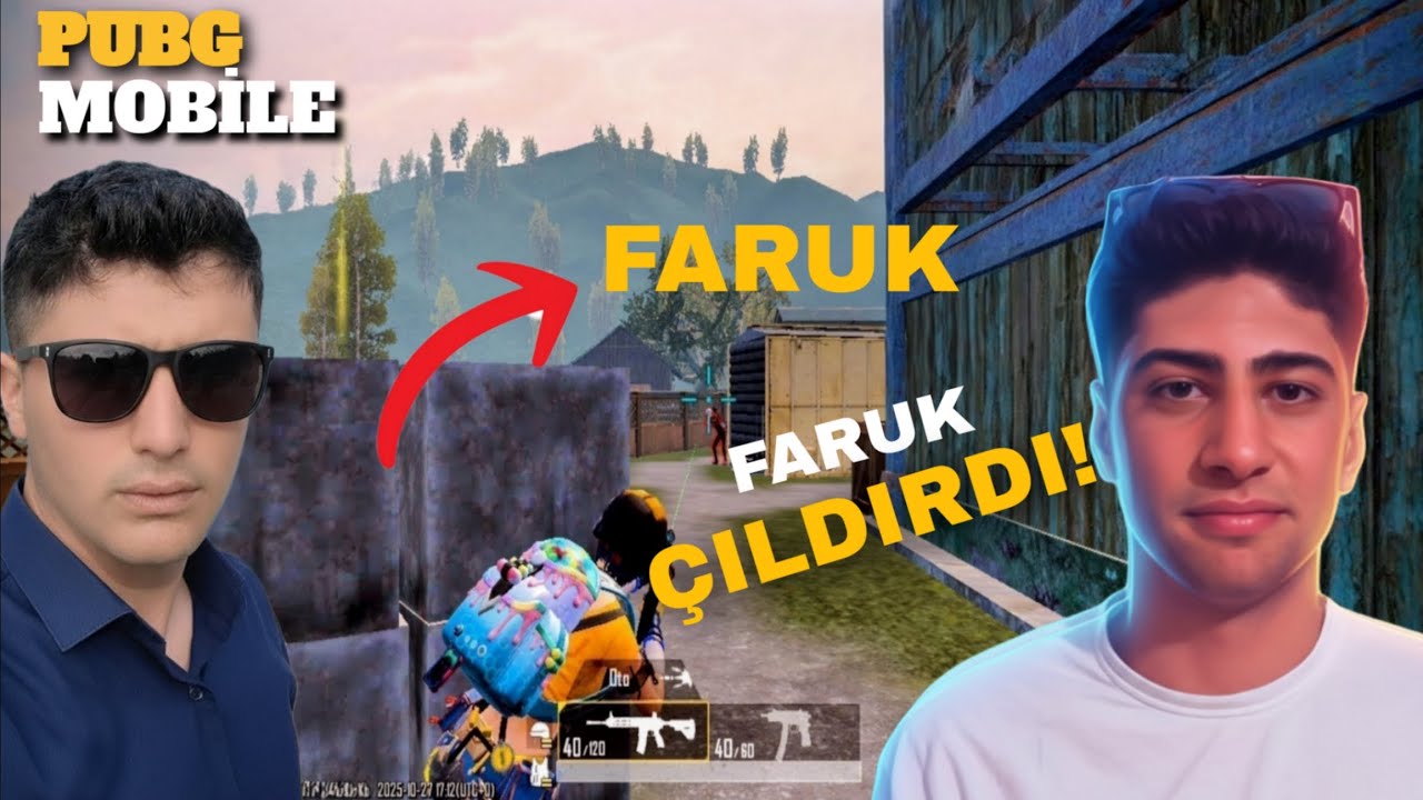 FARUK İLE İDDİALI VS ATTIM!🫡 FARUK VS BÜNYAMİN |PUBG MOBİLE 