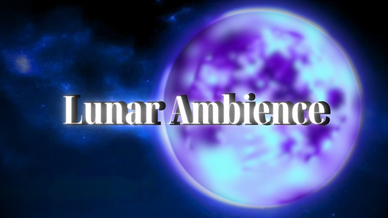 Witchy Lunar Ambience |🌑Dark Lunar Energy| 1 hour loop