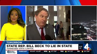 Rep. Bill Beck to lie in state