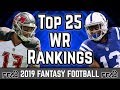 Wide Receiver Rankings | Top 25 | 2019 Fantasy Football