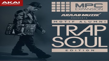 AKAI MPC X BEAT MAKING VIDEO USING ARAAB MUZIK MOTIF ALUMNI TRAP SOUL EDITION
