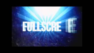 my new full screen intro