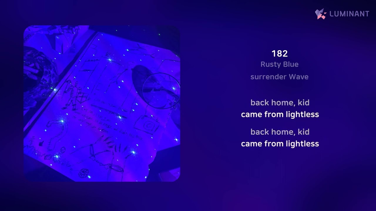 Watch Rusty Blue - 182 | 가사 (Lyrics) on YouTube Watch Rusty Blue - 182 | 가사 (Lyrics) on YouTube