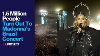 1.5 Million People Turn Out To Madonna's Brazil Concert image