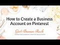 How to Create a Pinterest Business Account