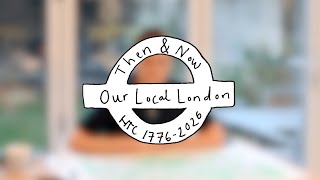 'Our Local London: Then and Now' limited edition illustrative map of Clapham past and present.