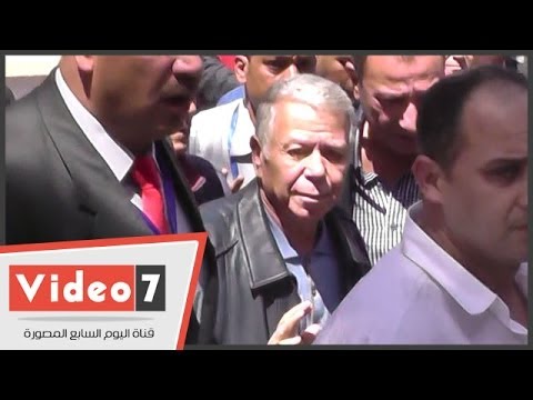 بالفيديو بعد إخلاء سبيله حسن حمدى ي باشر سير انتخابات مجلس إدارة الأهلى