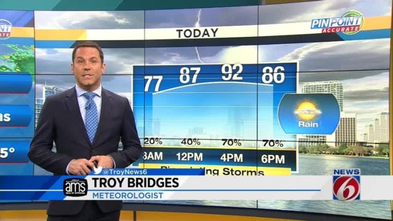 Check out Troy Bridges' pinpoint forecast