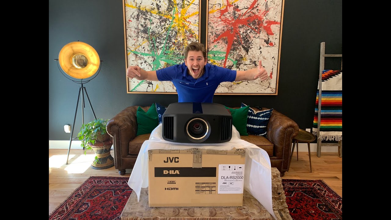 Unboxing: JVC DLA RS2000 / NX7 4K Projector - YouTube