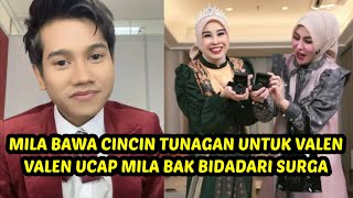 Download Lagu Valen dan mila dapat cincin dari owner, valen sebut mila bak ratu salju #milada7  MP3