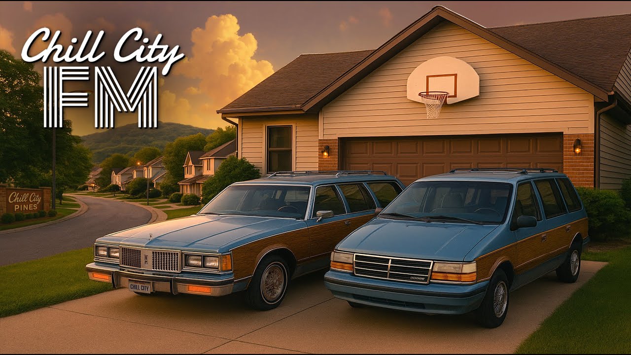 🏡 The 'BURBS | Retro Suburban Nostalgia Ambiance | Sentimental Lofi Synthwave & Chillwave Vibe Mix