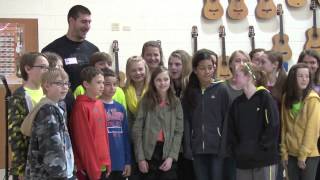 C.j. Fiedorowicz Goes Back To Junior High