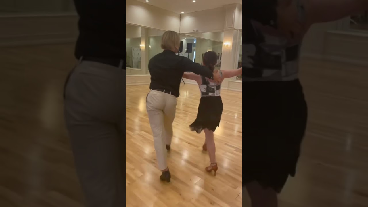 Samba at 🎩 Fred Astaire Dance Studio in Arcadia with dance teacher Oleg Astakhov in LA 