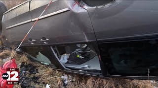 No injuries reported after rollover crash outside Frankenmuth