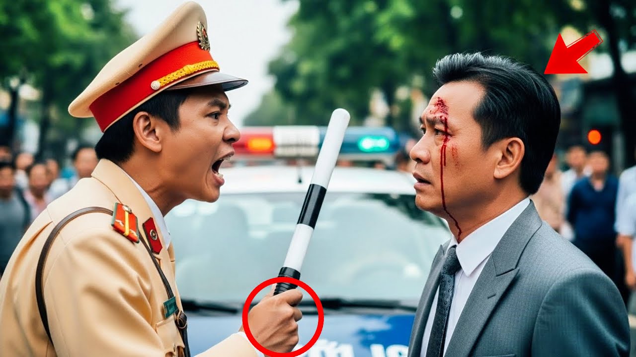 Viên Cảnh Sát Hống Hách Tát Người Đàn Ông, Sau Đó Phát Hiện Anh Ta Là Cấp Trên Của Mình