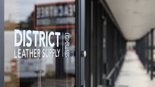 DISTRICT LEATHER SUPPLY HAS A YOUTUBE CHANNEL!!!  Check out the shop and learn more about us!!!