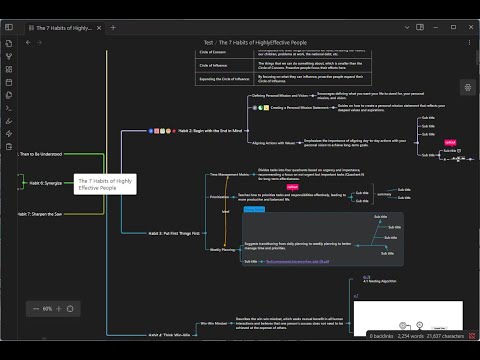 How to use markmind of obsidian mindmap plugin