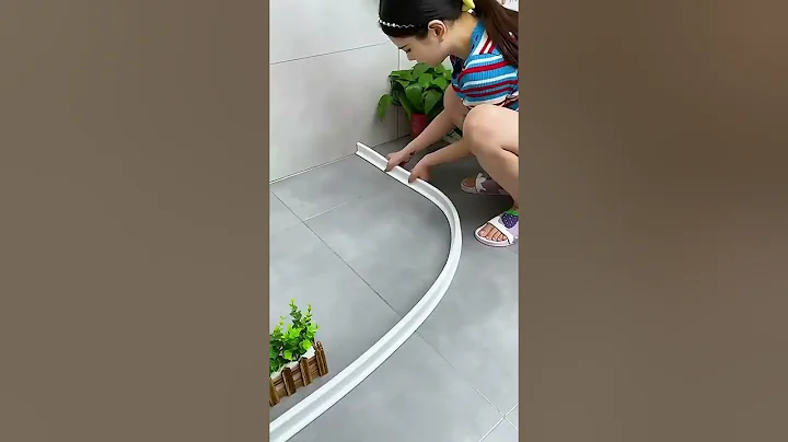 Smart Appliances Gadgets For Home 😍 Shower Threshold Water Dam Barrier #shorts #gadgets #tiktok