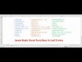 Learn Top 30 Basic Excel Formulas and Functions in 2 mins in Hindi (हिन्दी में) Part 2