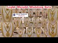 4 savaran light weight wedding sets shree kumaran thangamaligai tnagar long kasu haram  rani haram