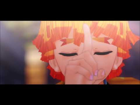 【鬼滅MMD】我妻善逸による歌での告白【MAD_PV】
