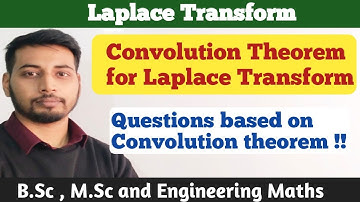 Convolution Theorem of Laplace Transform| Proof for Convolution for Laplace Transform | Msc Maths