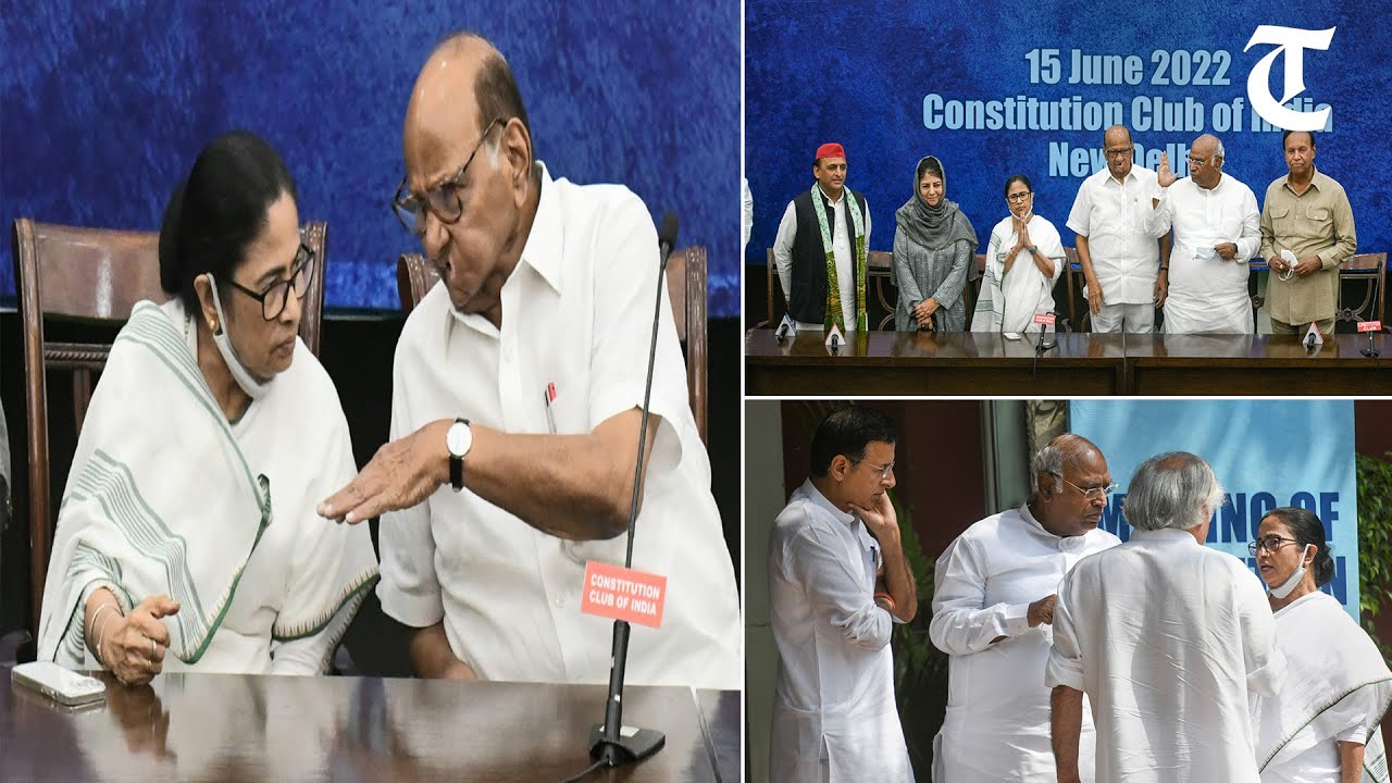 Presidential election: 16 Opposition parties attend Mamata Banerjee’s meet; TRS, AAP, SAD skip