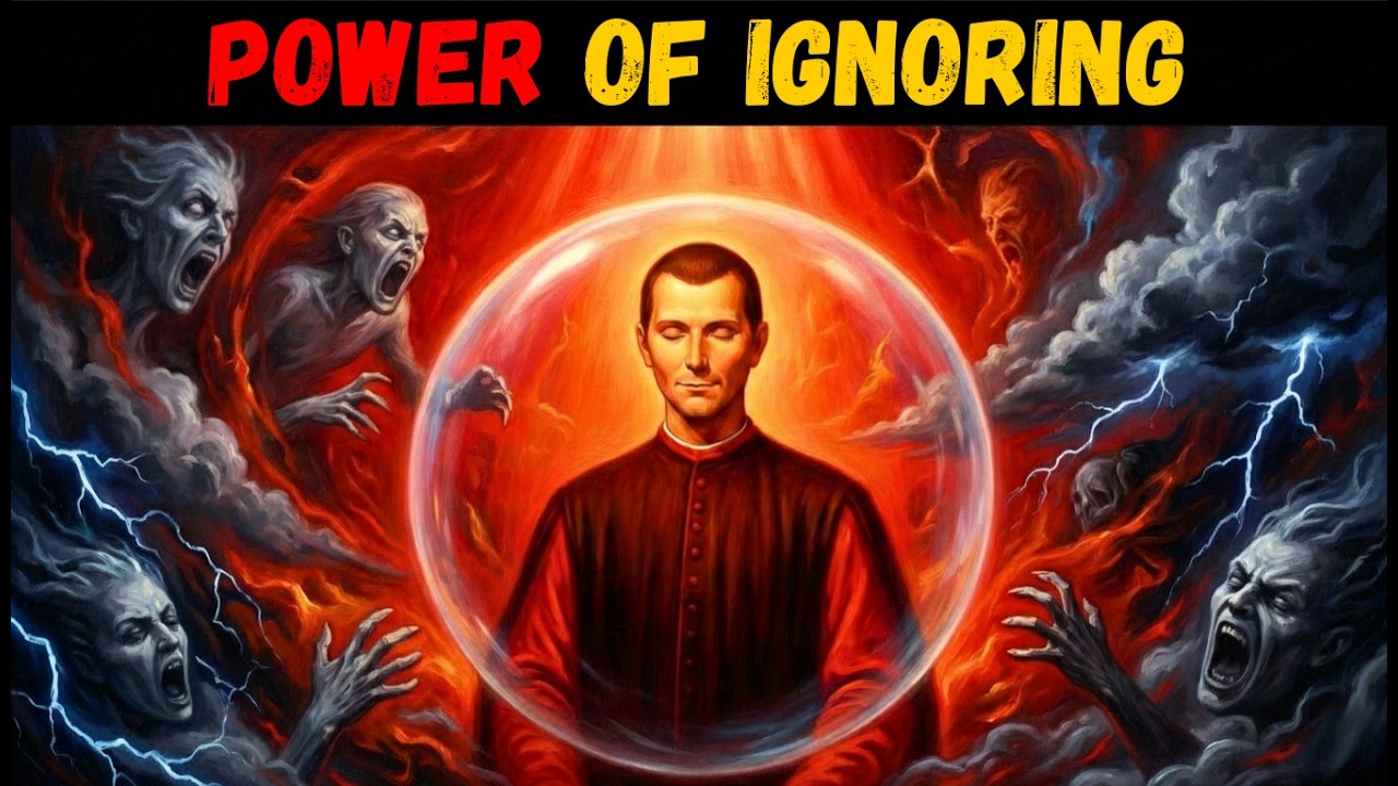 The Art of Ignoring People — Machiavelli's Dark Psychology