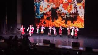 Благотворительный концерт в Москве - мордовские танцы.