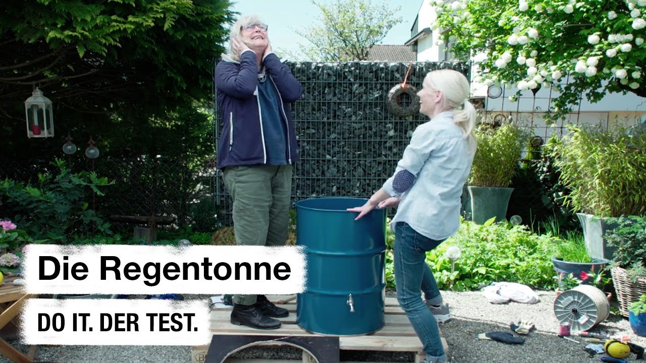 DIY-Regentonne: Nie mehr Wasser schleppen. - Do it + Garden Blog