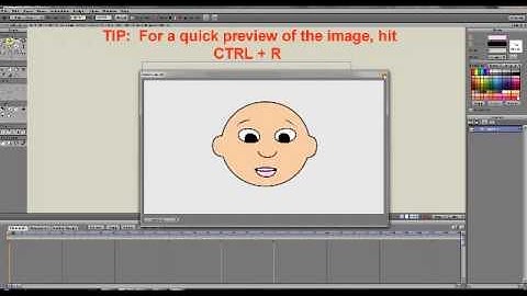 Simple Head Turn Tutorial (Anime Studio Pro 6)