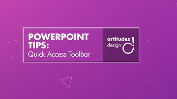 Artitudes PowerPoint Tips: Quick Access Toolbar