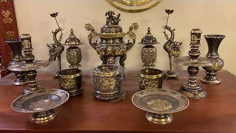 ĐỒ THỜ CÚNG BẰNG ĐỒNG - Lư Đồng, Đỉnh Đồng | Đồ Đồng Phú Hải Sx