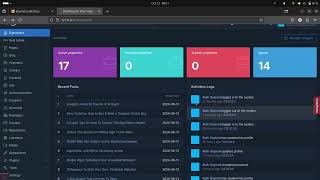 Real estate website with admin panel